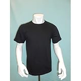 大きいサイズ半袖丸首Tシャツ 13-635 ブラック 5L