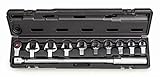 Capri Tools 31210-IC250FL Pound Interchangeable Industrial Torque Wrench with 1/2' Drive, 30'-250' [