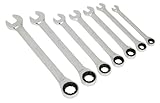 Sealey組み合わせラチェットスパナセット7pcメトリック