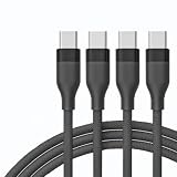 USB Type Cケーブル 2本セット PD対応 100W 超急速充電 USB C to USB C ナイロン編み 断線防止 データ転送USB2.0規格 タイプc 充電ケーブル iPhone16/iPhone 15/iPad Pro/Samsung Galaxy/Sony/Xiaomi/Huawei/Pixel Type-c機種対応