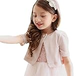 Honey baby 　子供服 ボレロ　カーディガン 半袖 ニット ボレロフォーマル 女の子 キッズ 結婚式 発表会 卒園式 お受験 入学式 卒業式