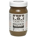 タミヤ(TAMIYA) メイクアップ材シリーズ No.121 情景テクスチャーペイント (土 ダークアース) 250ml 模型用塗料 87121