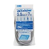 ダイオ 網戸用 網押えゴム 5.5mm×7m グレイ 太さ 5.5mm5.5ｍｍ×7ｍ5.5MMX7M