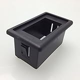 Iztoss ロッカースイッチパネルセット【単ボックス】　漁船　ボート　用品　プラスチック　ハウジングスイッチホルダ　防水