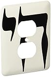 3dRose lsp_109482_6 Hebrew Word Chai Life Luck 2 Plug Outlet Cover [並行輸入品]
