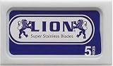 Lion Super Stainless 両刃替刃 5枚入り（5枚入り1 個セット）【並行輸入品】