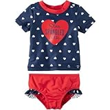Carter's(カーターズ) カーターズ4thオブジュライラッシュガードセット レッド 水着 12ヶ月【並行輸入】