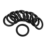 uxcell 10個入り　36mm x 26mm　機械　ゴム　Oリング　オイルシール　ガスケット