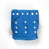 SUNNY BABY 薄型ワンサイズ布おむつカバー 紺色 新生児～オムツ卒業まで