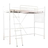 Savior ロフトパイプベッド【シングル】 ホワイト 102020_WH