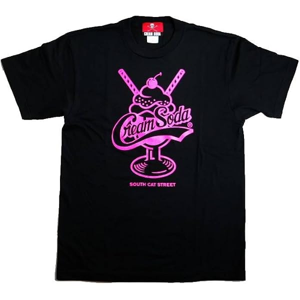 Amazon | CREAM SODA スカルフラッグ Tシャツ 『 WHITE