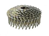 Anchor CR114Z 1-1/4-Inch by 0.12 15 Degree Wire Coil Electro Galvenized Roofing Nail 720/ CTN [並行輸入品
