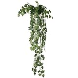 【ノーブランド品】2個 人工 壁掛け ツタつる シルク 観葉 植物 装飾 三角形 葉 結婚式　パーティー用 パーティー用 人工リーフ ぶら下げ