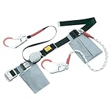 TOYO 2way軽量巻き取り式安全帯 No.ARU-205W 黒 [落下防止 電気工事 高所での安全作業]