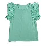 (ウェニキッズ) Wennikidsタンクトップ リトルガールズ フリル付き 無地 US サイズ: 3X-Large / 6T カラー: ブルー