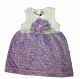 ラブ アンド レース ノースリーブミンキーワンピース ブルー 5770212