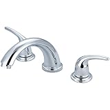 Olympia Faucets P-1141T Two Handle Roman Tub Trim Set, Chrome Finish [並行輸入品]