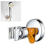 ILS - Adjustable Shower Head Holder with Suction Cup Chrome Bracket