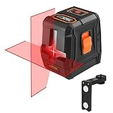 TACKLIFE SC-L07 ラインレーザー 赤色 垂直・水平・十字レーザー 自動水平調整機能 ライン出射角120° 高精度 強磁性きマウントベース付き ミニ型 2年保証