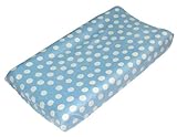 Tree Tops Light Blue Changing Pad Cover by True Baby by True Baby