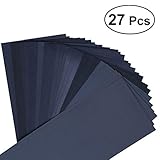 OUNONA 耐水サンドペーパー　紙ヤスリ27枚入り(400・600・800・1000・1200・1500・2000・2500・3000×各3枚)