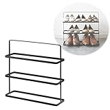 シューズラック スリム 下駄箱 シューズスタンド タワー TOWER ワイド ブラック 02481 TOWER特集