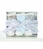 リトルジラフ ベビーソックス 6点セット ジラフ柄 (フラックス/ブルー/シルバー) 0-12M lg0047-07 【正規代理店輸入】