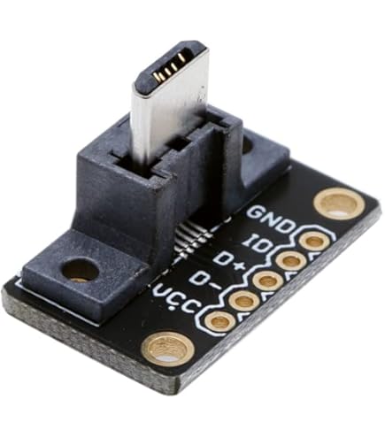 Amazon.co.jp: Treedix USB MicroBプラグブレークアウトボード 5ピン