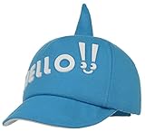 (ラボーグ)La Vogue ベビー 赤ちゃん キャップ 野球帽 キッズ 子供 ベースボールハット 男の子 女の子 サンバイザー 日よけ帽子 UVカット 日焼け止め ブルー