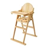 East Coast Natural All Wood Folding Highchair