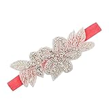 Tonsee ベビー キッズ ヘアバンド 子供用 かわいい ラインストーン フラワーヘアアクセサリー 髪飾り