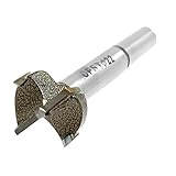 uxcell 蝶番ボーリングビット　ヒンジドリル　メタル　シルバートーン　1個