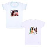 宇宙戦隊キュウレンジャー フライス 半袖丸首シャツ 2枚組 100cm ホワイト