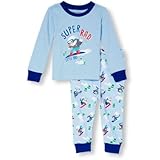 THE CHILDREN'S PLACE(ザ・チルドレンズプレイス) グラフィック トップ&スノーマン スノーボーダー プリント パンツ パジャマ セット ワールウィンド スリープウェア 12～18ヶ