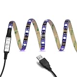 LED TVバックライトライトキット、柔軟なストリップの変更カラーフラット画面テレビLCD、デスクトップモニター USB 5V 100cm