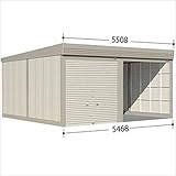 タクボガレージ　カールフォーマ　CM-Z5460　一般型　結露減少型　2台用　『シャッター車庫　ガレージ』 ムーンホワイト