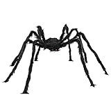 ぬいぐるみ 蜘蛛 軽量 怖い 蜘蛛 人形 クモ ぬいぐるみ ふわふわ 折りたたみ 蜘蛛 ぬいぐるみ 高耐久 柔らかい 赤い目/黒い毛 贈り物 ハロウィン お化け屋敷 蜘蛛のぬいぐるみ 90/125/150cm