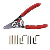 Urrea 382 Retaining Ring Pliers Set, 10-Piece [並行輸入品]
