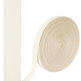 綾テープ 綿 生成り 幅1.5cm 25m 綿 DIY ハンドメイド パーツ 手芸