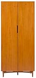 ワードロープ RV-015 木調 W80×D60×H180cm
