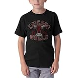NBAシカゴブルズScrum Basic Tee、ジェットブラック XL ブラック