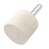 uxcell　 軸付き砥石 ホワイト　研磨フェルト　軸付けフェルト