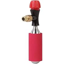 Amazon | TNI 炭酸(CO2) ボンベセット（バルブタイプ） 黒×赤ヘッド