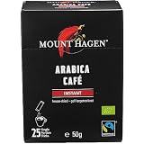 マウント ハーゲン オーガニックフェアトレード インスタントコーヒー スティック 50g(2g×25P) ×8セット