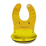 Baby Bibs, Homure Waterproof Silicone Bib Easily Wipes Clean - Bacteria Resistant Soft Silicone Baby