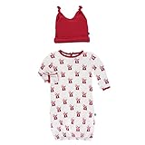 Kickee Pants SLEEPWEAR ベビー・ガールズ US サイズ: Newborn カラー: レッド