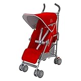 Maclaren Quest Pushchairs (Cardinal/Silver) - 2016 Range by Maclaren