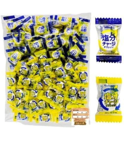 Amazon.co.jp: カバヤ食品 塩分チャージタブレッツ 塩レモン 90g×6袋