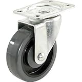 Shepherd Hardware97844" Polypropylene Plate Caster-4" SWIVEL POLY CASTER (並行輸入品)
