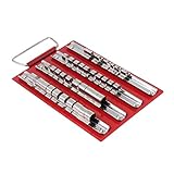 KESOTO ソケットトレイ　オーガナイザー　メトリック　ラックホルダー　1/2-1/4-3 / 8インチ　頑丈